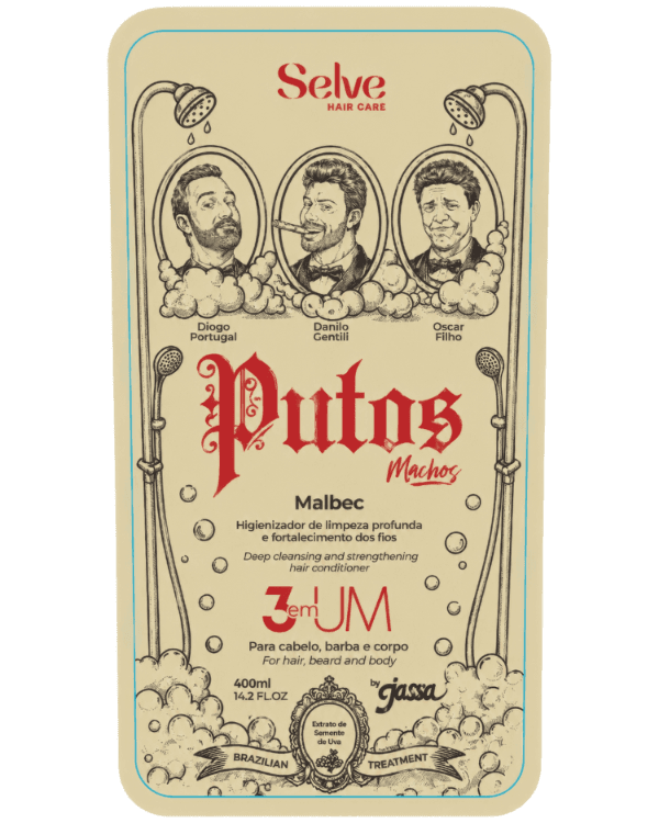 SHAMPOO PUTOS MACHOS